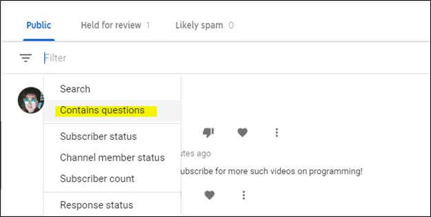 Guide - Youtube's New Enhanced Comment System For Channel Owners To Filter Comments Easily