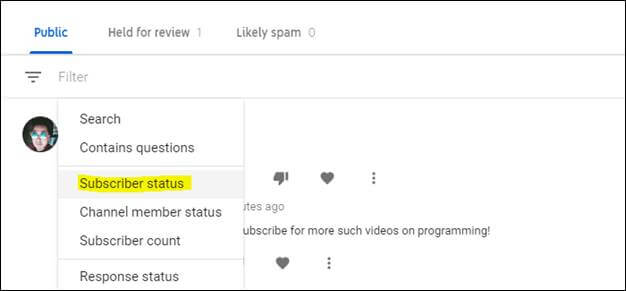 Guide - Youtube's New Enhanced Comment System For Channel Owners To Filter Comments Easily