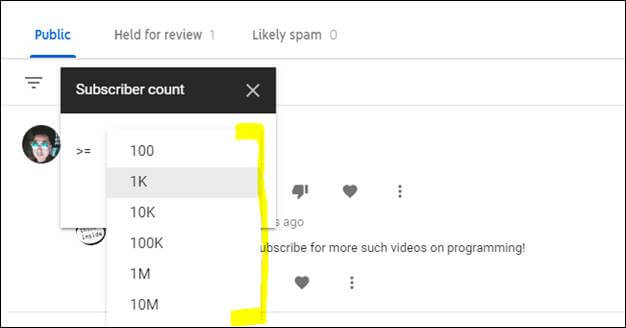 Guide - Youtube's New Enhanced Comment System For Channel Owners To Filter Comments Easily
