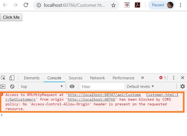 Handling Cross-Domain Call In ASP.NET Web API