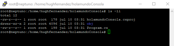 Hello World .NET Core On Linux