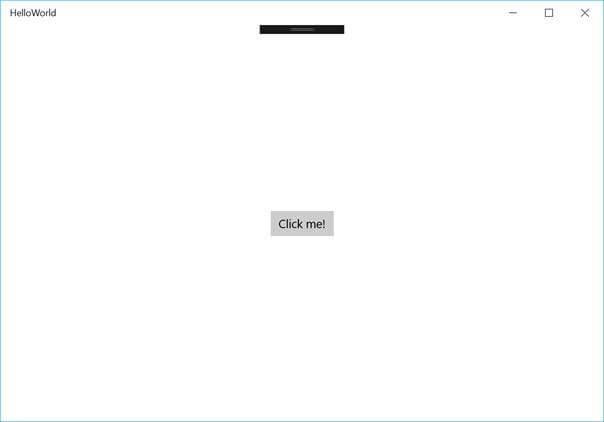 Hello World with Universal Windows Platform in C++ 