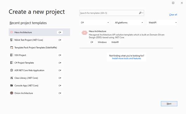 Hexagonal Architecture In ASP.NET Core