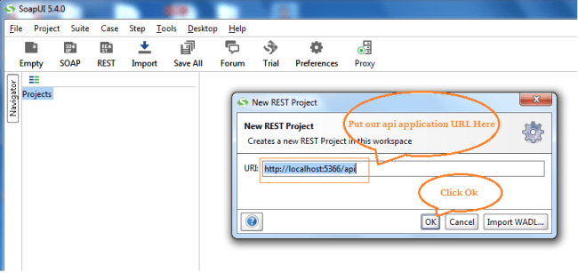 Test RESTful API Using SoapUI