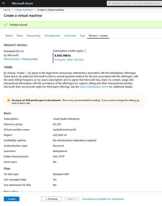 Host ASP.NET Core Web API On Linux Azure VM