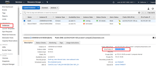 Host Your Sample App in AWS Instance Using EC2 Service