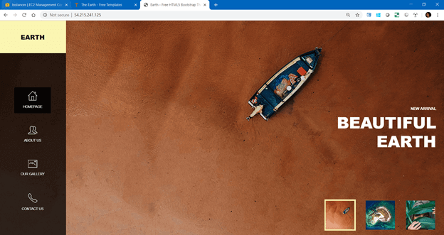 Host Your Sample App in AWS Instance Using EC2 Service