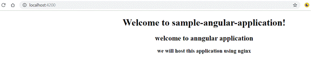 Hosting Angular Application Using nginx