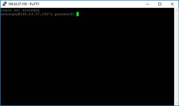 Hosting Docker Container on Azure Linux VMS 