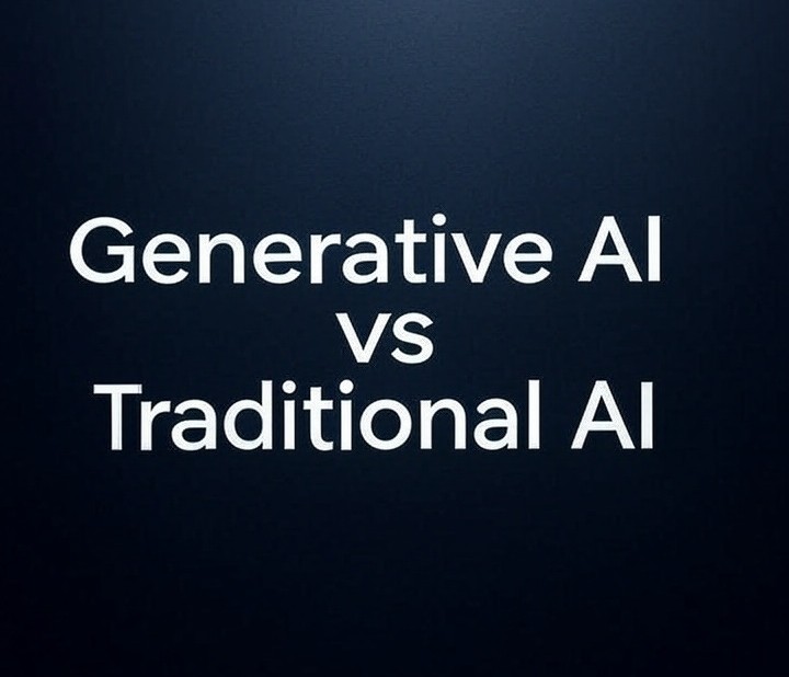 How does Generative AI differ from Traditional AI?