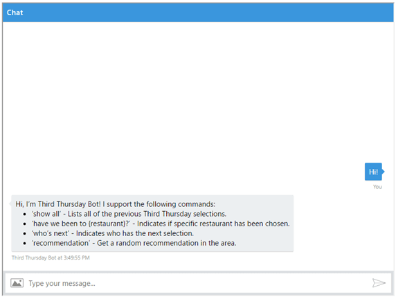 Microsoft Bot Framework 