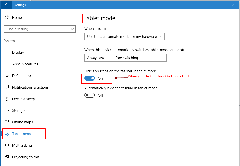 How To Activate The Tablet Mode In Windows 10