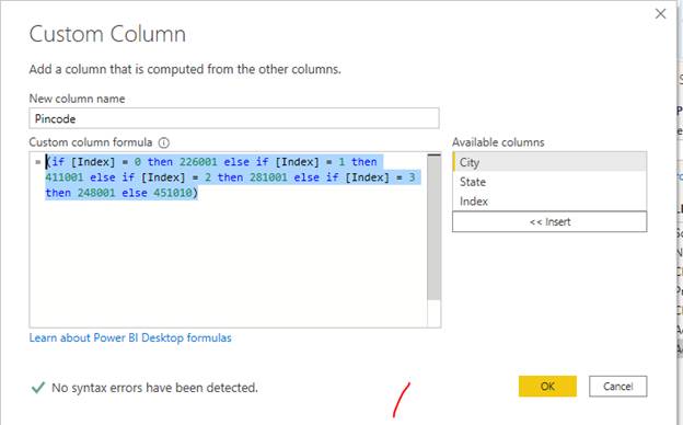 How To Add A Custom Column With Different Values In Power BI