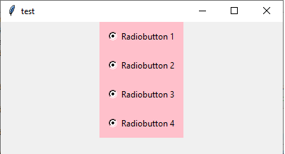 How To Add A RadioButton In Tkinter In Python