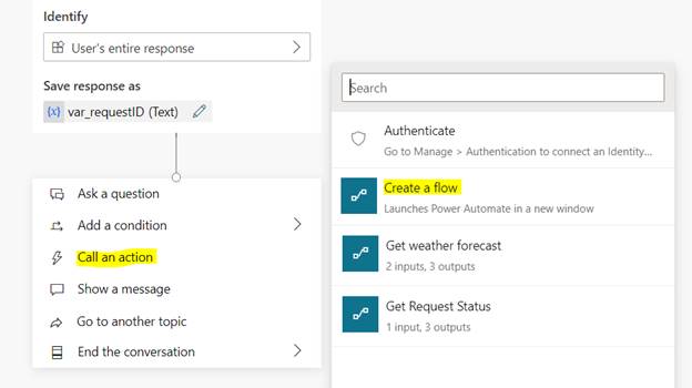 How To Add Action To A Bot Using Microsoft Power Automate