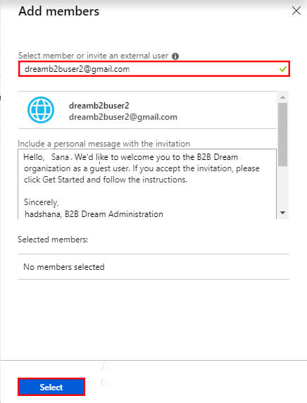 Add Azure Active Directory B2B Collaboration Users In The Azure Portal