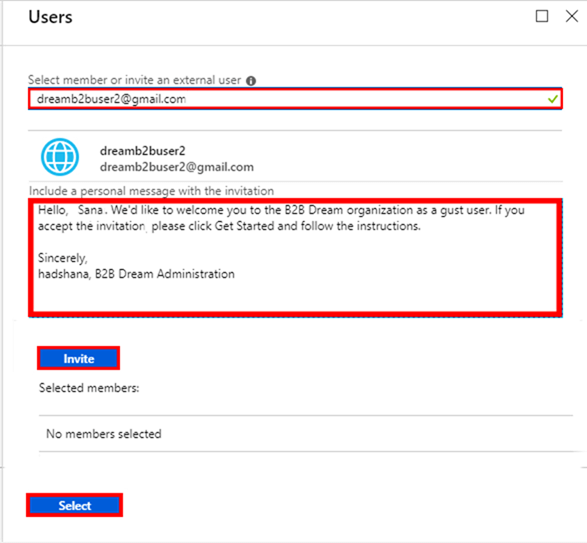 Add Azure Active Directory B2B Collaboration Users In The Azure Portal
