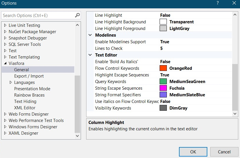 Add Color To Your Visual Studio Text Editor