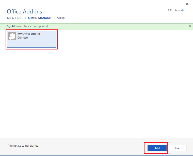 How to add Custom Add-ins to your Word