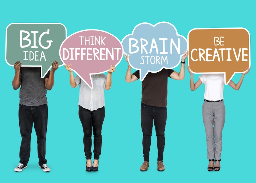 Think about things differently