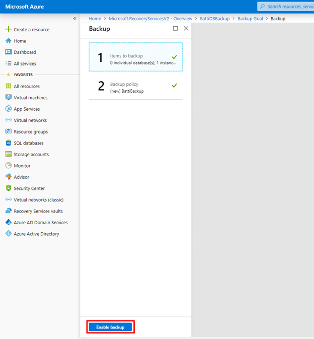 How To Back Up SQL Server In Azure