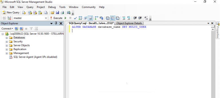 Bring Database Online from Suspect Mode in SQL Server