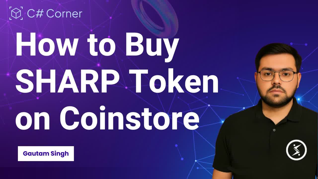 How to Buy Sharp Token on Coinstore