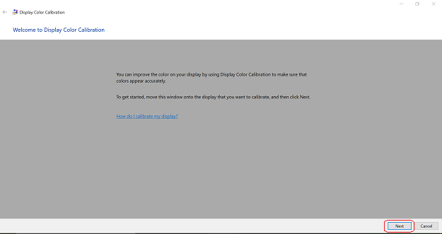 Display Color Calibration