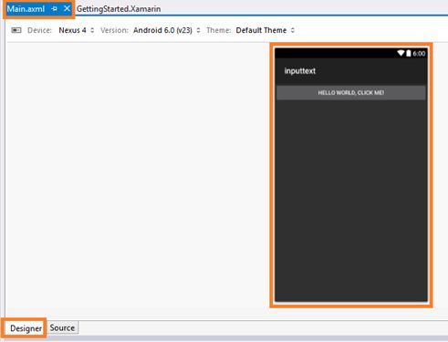 How To Capture User Input Text In Xamarin Android App Using Visual ...