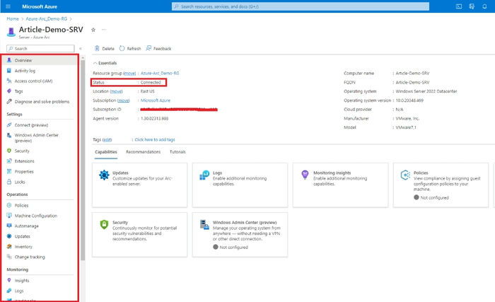 Configure and Onboarding VMs to Azure Arc Hybrid