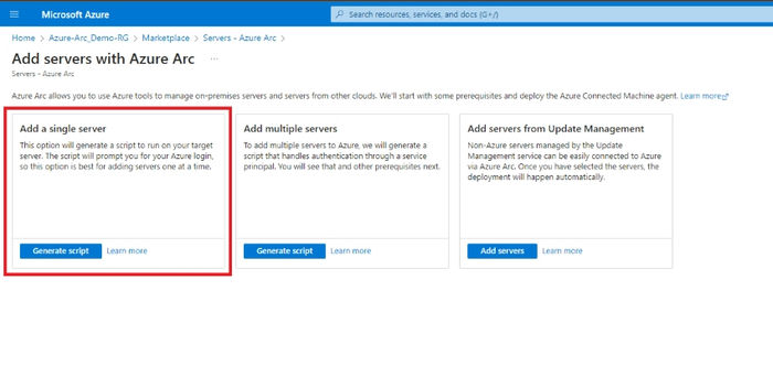 Configure and Onboarding VMs to Azure Arc Hybrid