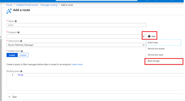 How To Configure Message Routing With IoT Hub