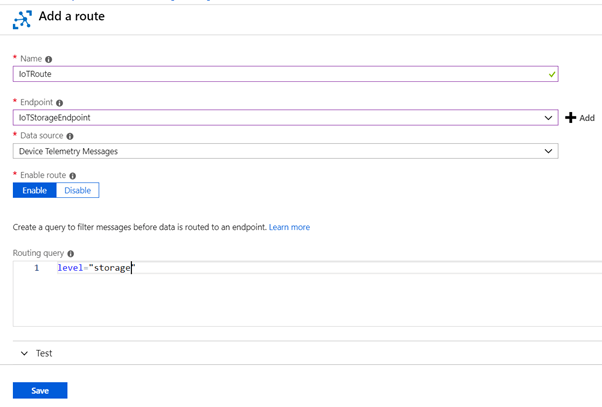 How To Configure Message Routing With IoT Hub
