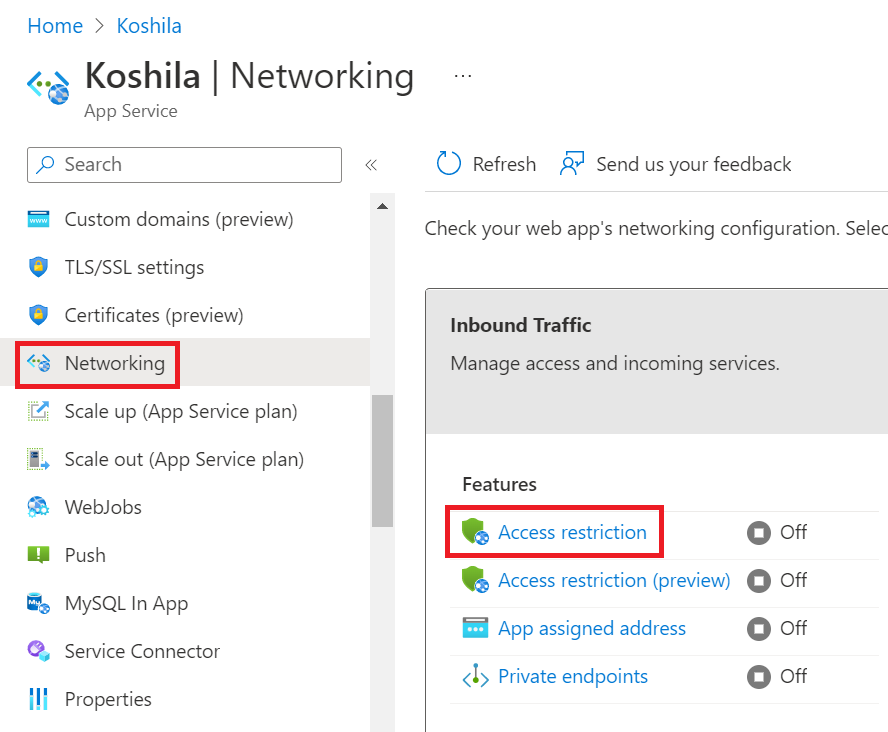 How To Configure Network Security For Azure App Service Plan