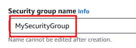 Group name