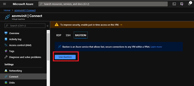 How To Connect Azure Virtual Machine Within Corporate Firewall Security Restrictions