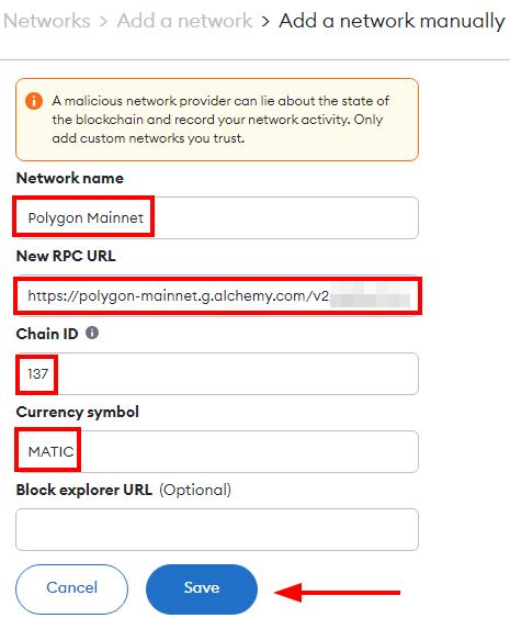 Provide Network Information
