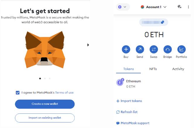 Download/ Open Your Metamask Wallet