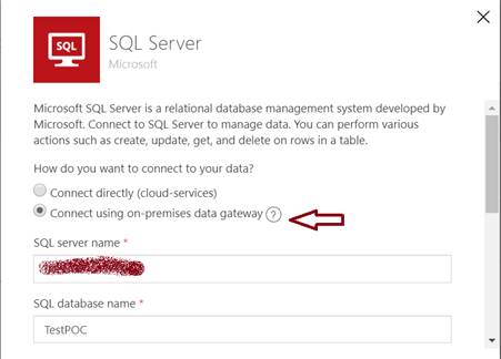 How To Connect On-Premise SQL Server From Microsoft Flow Using Azure On ...