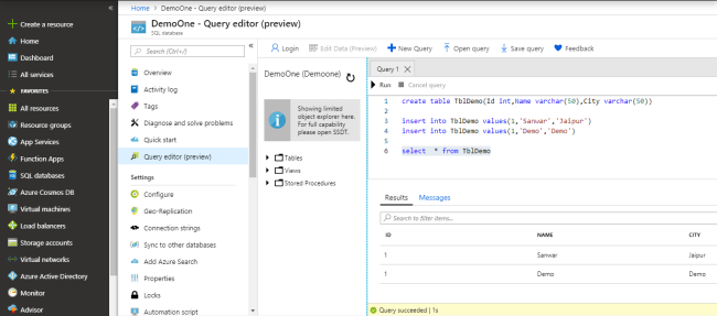 How To Create SQL Database In Azure And Connect With SQL Server ...