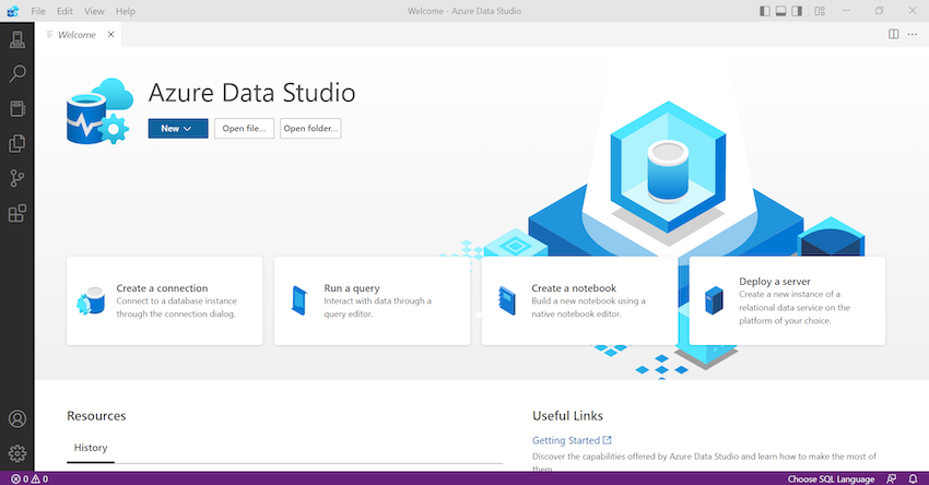 How to Connect to Azure SQL Database in the Azure Data Studio?