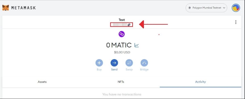 Metamask Id with Polygon Network