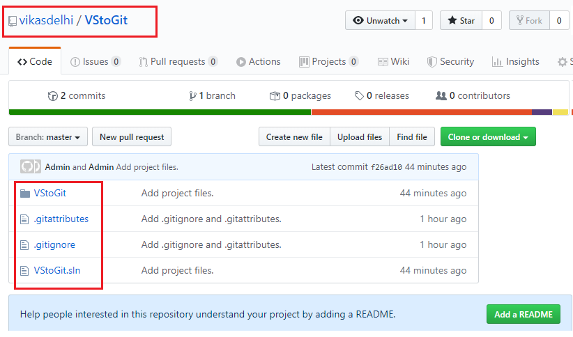 How to Connect a Visual Studio Project to GitHub