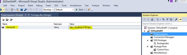How To Consume Web API Through SSIS Package