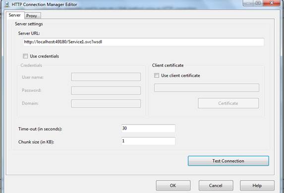 How to Consume Web Service In SSIS