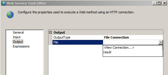 How to Consume Web Service In SSIS