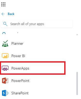 PowerApps 