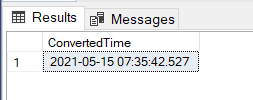 How To Convert UTC Date To Any Given Timezone Name Date In SQL Server
