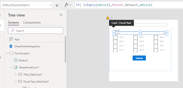 How To Convert Out Of The Box PowerApps Dropdown To Checkboxes