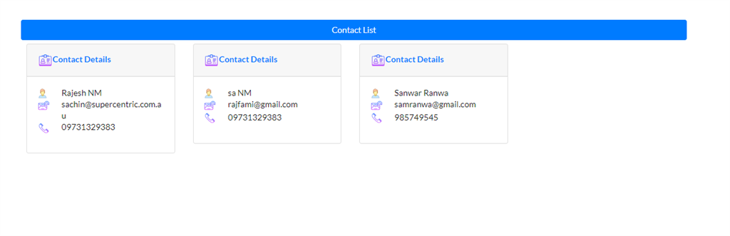 How To Create A Contact List Using Web API And React